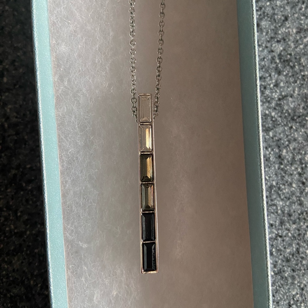 Touchtone Crystal pendent necklace - new
